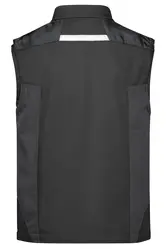 Radni softshell prsluk JN845 black/black XS-6 Radni softshell prsluk JN845 black/black XS-6