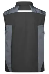 Radni softshell prsluk  JN845 black/carbon XS-3