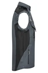 Radni softshell prsluk JN845 carbon/black XS-5 Radni softshell prsluk JN845 carbon/black XS-5