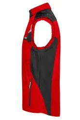 Radni softshell prsluk  JN845 red/black XS-4