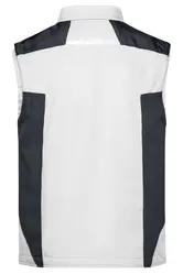 Radni softshell prsluk JN845 white/carbon XS-6 Radni softshell prsluk JN845 white/carbon XS-6