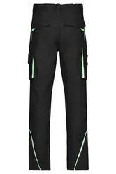 Radne hlače  JN847 black/lime-green 25-3