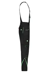 Radne tregerice JN848 black/lime-green 42-5