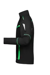 Radna jakna JN849 black/lime-green XS-5