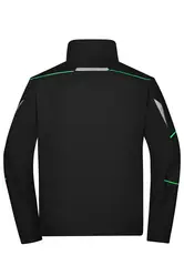 Radna jakna JN849 black/lime-green XS-7