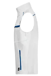 Radni prsluk JN850 white/royal XS-5