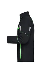 Radna softshell jakna JN851 black/lime-green XS-4 Radna softshell jakna JN851 black/lime-green XS-4