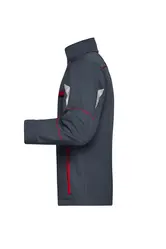 Radna softshell jakna JN851 carbon/red XS-4 Radna softshell jakna JN851 carbon/red XS-4