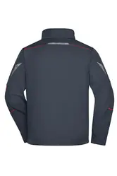 Radna softshell jakna JN851 carbon/red XS-6 Radna softshell jakna JN851 carbon/red XS-6