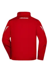 Radna softshell jakna JN851 red/navy XS-7