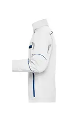 Radna softshell jakna JN851 white/royal XS-4