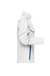 Radna softshell jakna JN851 white/royal XS-2