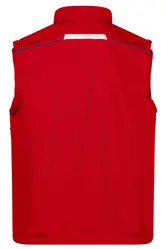 Radni softshell prsluk JN852 red/navy XS-3