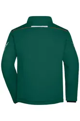 Radna softshell jakna JN853 dark-green/orange XS-7