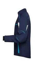 Radna softshell jakna JN853 navy/turquoise XS-4 Radna softshell jakna JN853 navy/turquoise XS-4