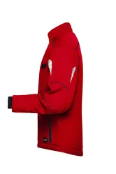 Radna softshell jakna JN853 red/navy XS-1