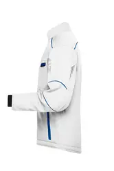 Radna softshell jakna JN853 white/royal XS-4