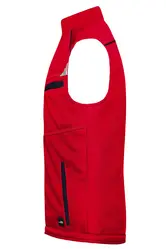 Radni softshell prsluk JN854 red/navy XS-1