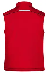 Radni softshell prsluk JN854 red/navy XS-3