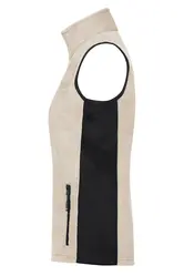 Ženski radni flis JN855 stone/black XS-1