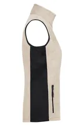 Ženski radni flis JN855 stone/black XS-2