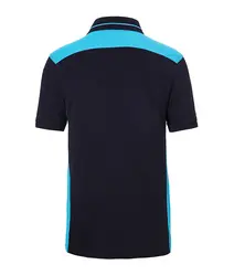 Radna polo majica JN858 navy/turquoise XS-1