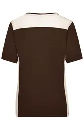 Ženska radna majica JN859 brown/stone XS-3