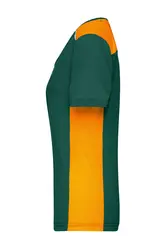 Ženska radna majica JN859 dark-green/orange XS-1
