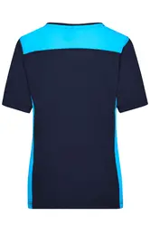 Ženska radna majica JN859 navy/turquoise XS-3
