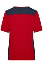 Ženska radna majica JN859 red/navy XS-3