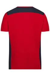 Radna majica  JN860 red/navy XS-3
