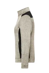 Radni flis ženski JN861 stone-melange/black XS-4 Radni flis ženski JN861 stone-melange/black XS-4