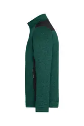 Radni flis  JN862 dark-green-melange/black XS-4