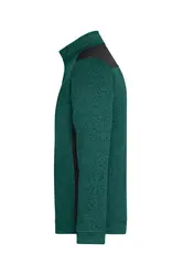Radna vesta JN864 dark-green-melange/black XS-4 Radna vesta JN864 dark-green-melange/black XS-4