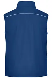 Radni softshell prsluk JN881 dark-royal XS-7