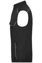 Radni softshell prsluk JN885 black XS-5