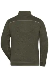 Radni flis JN898 olive-melange/black XS-7