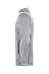 Radni flis JN898 white-melange/carbon XS-4