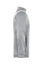 Radni flis JN898 white-melange/carbon XS-5