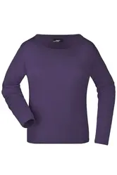Ženska majica JN903 aubergine M-4