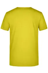 Slim fit majica JN912 yellow XL-3