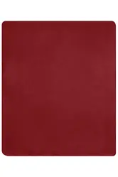 Flis deka JN952 bordeaux/cream one size-1