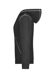 Ženska hudica JN960 black/grey-heather L-1