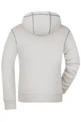Ženska hudica JN960 off-white/grey-heather L-3