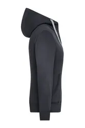 Ženska hudica JN962 black/grey-heather S-6