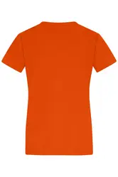 Ženska slim majica JN971 dark-orange L-3