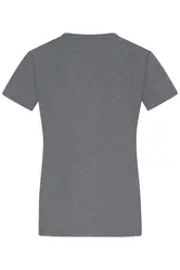 Ženska slim majica JN971 grey-heather S-3
