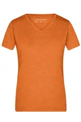 Ženska majica JN973 orange-melange L-0