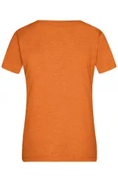 Ženska majica JN973 orange-melange L-3