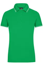 Ženska polo majica JN985 fern-green/white S-4